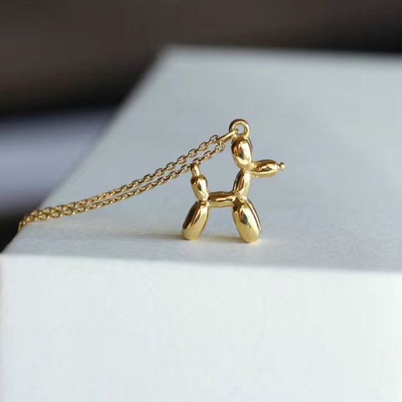 🎁 Balloon Animal Dog Necklace 🐶 - Picture 2 of 3